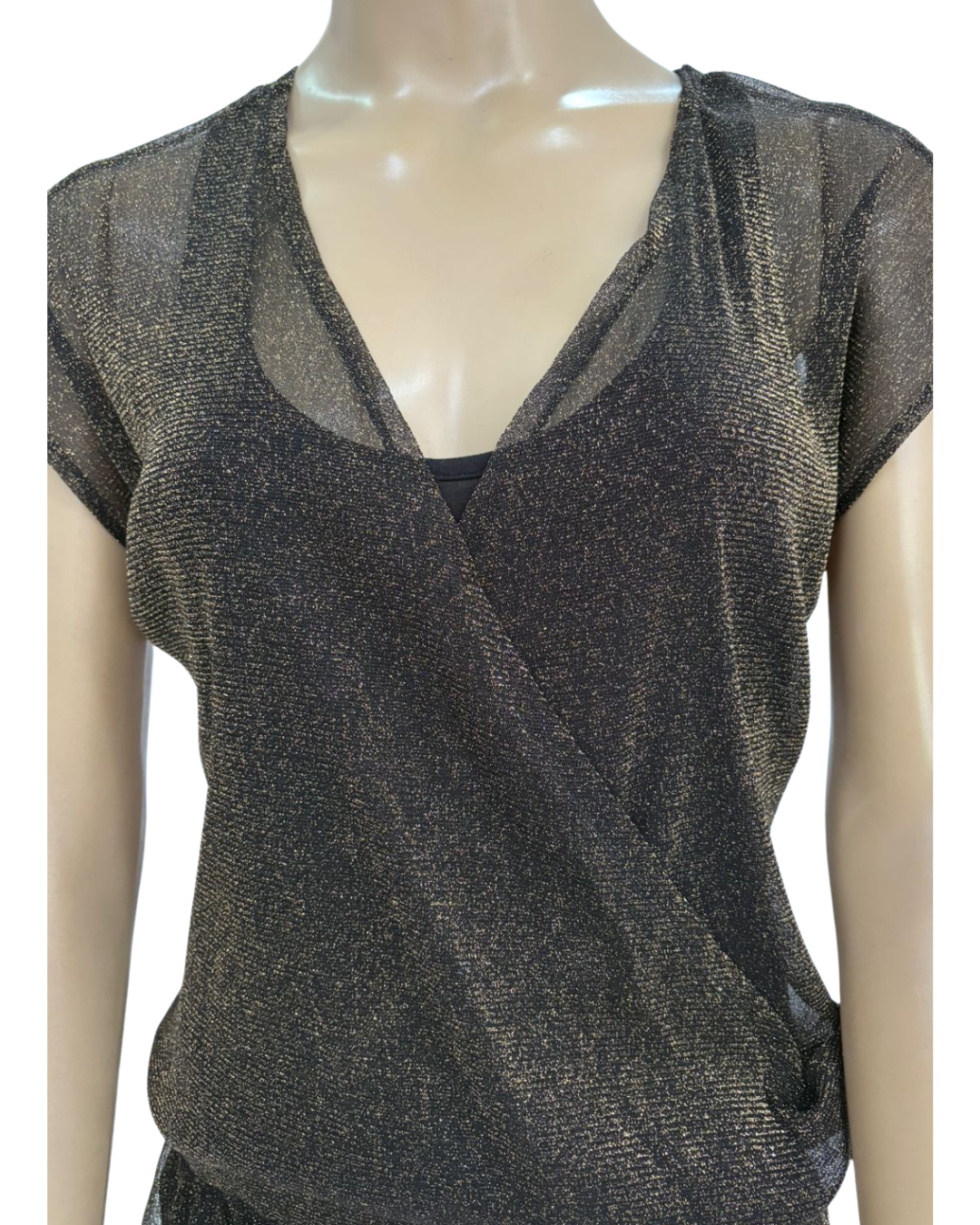 Vestido Festa ou Casual Chique Preto forrado. TAM G