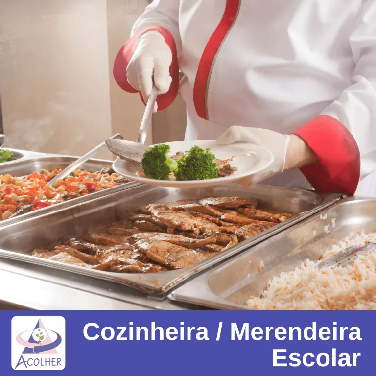 Cozinheiro(a) - Merendeiro(a) (EaD)